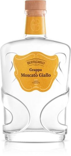 Grappa Moscato Giallo Bertagnolli Trentino Bianca 0,7l 42%