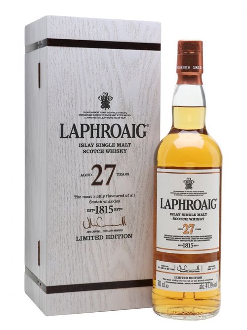 Laphroaig 27y 0,7l 41,7% / Rok lahvování 2017