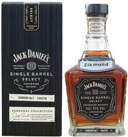 Jack Daniel's Single Barrel Select Zikmund No.7 0,7l 45%